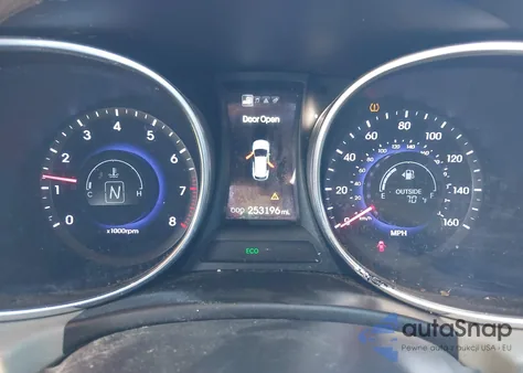 2013 Hyundai Santa Fe Sport 2.0T z USA, uszkodzony, nr VIN 5XYZU3LA7DG072069